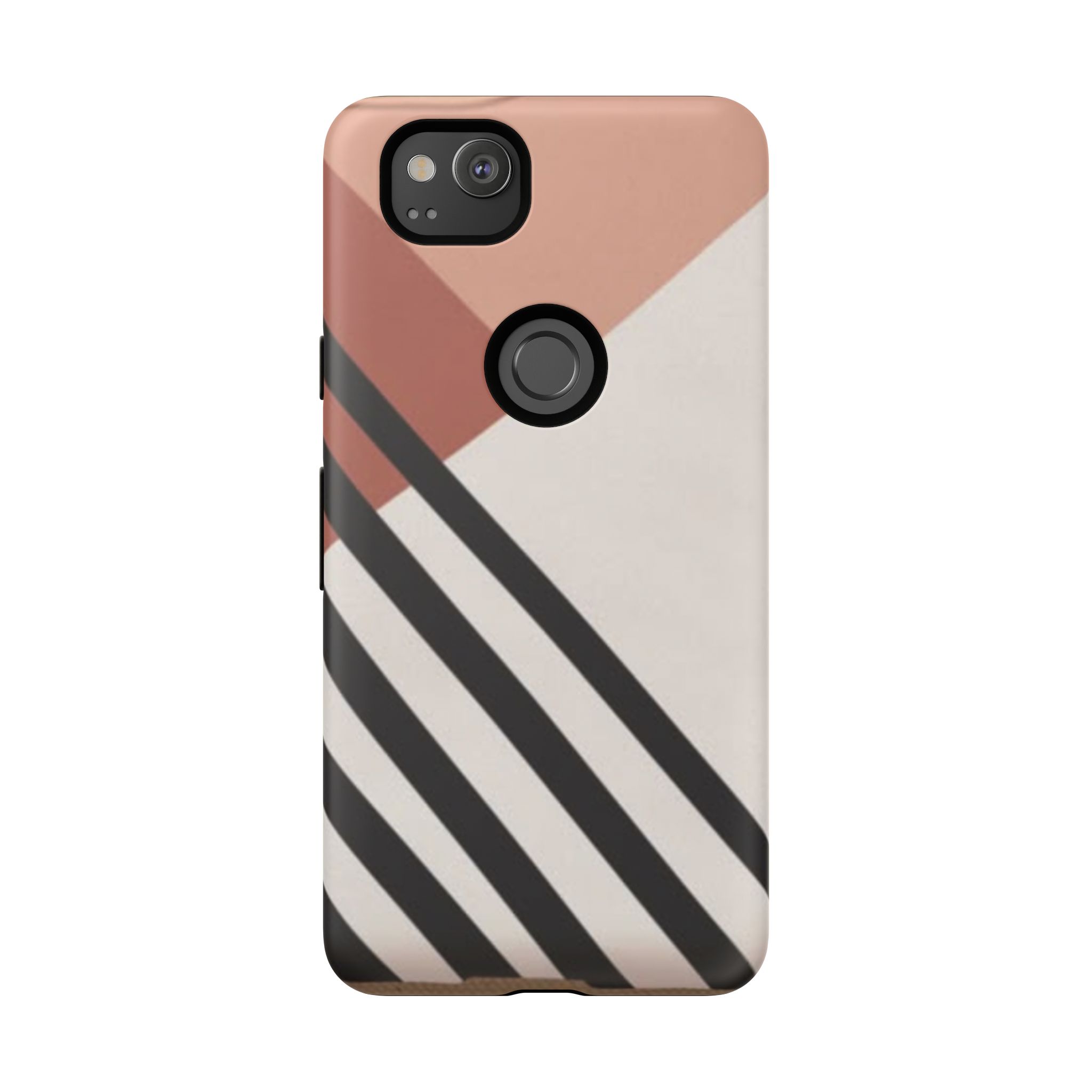 Golden Palmela Modern Art Tough Case for Google Pixel 2, Google Pixel 2XL, Google Pixel, Google Pixel XL