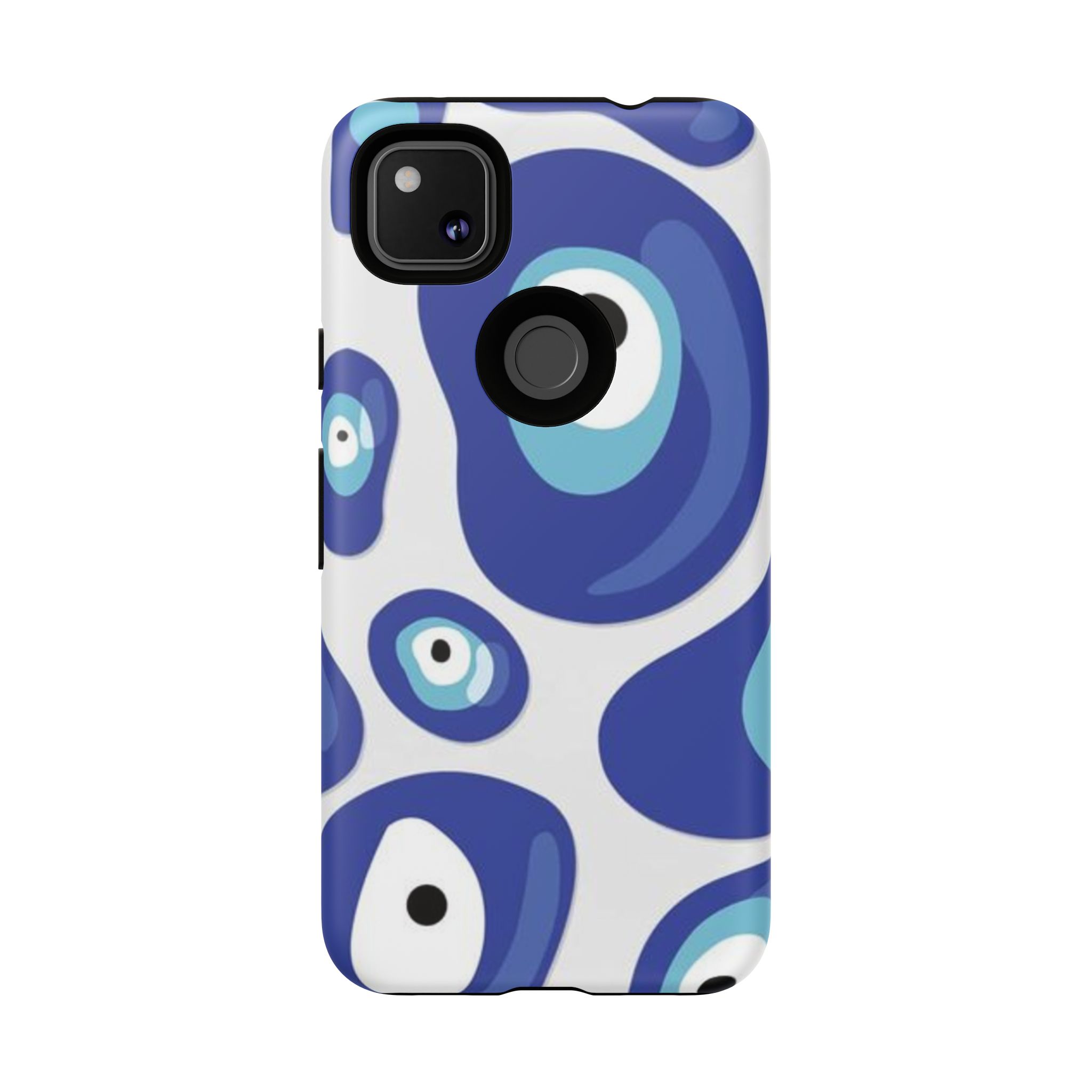 Golden Palmela Abstract Eye Collage Tough Case, Google Pixel 4a 5G, Google Pixel 4a, Google Pixel 4 XL