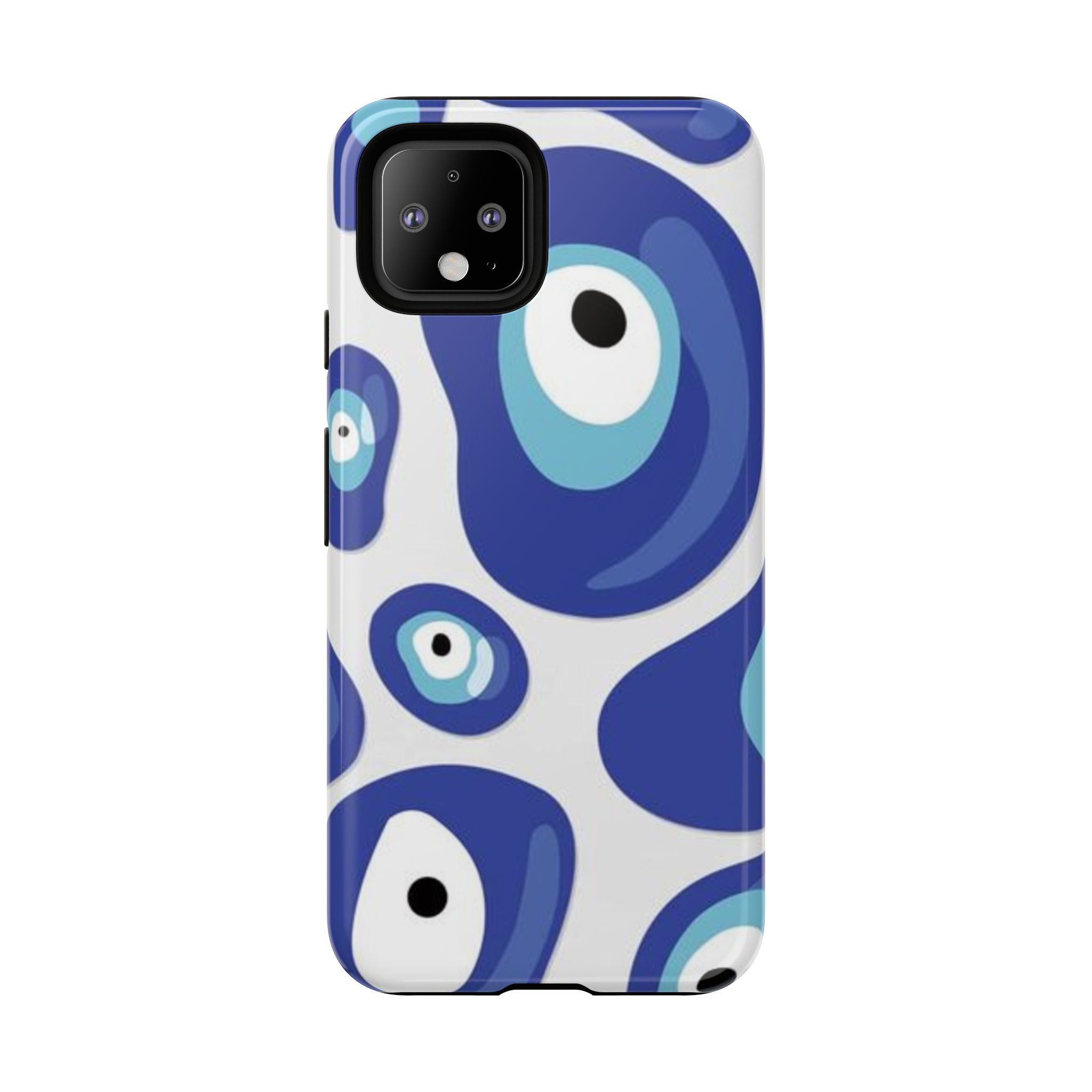 Golden Palmela Abstract Eye Collage Tough Case, Google Pixel 4a 5G, Google Pixel 4a, Google Pixel 4 XL