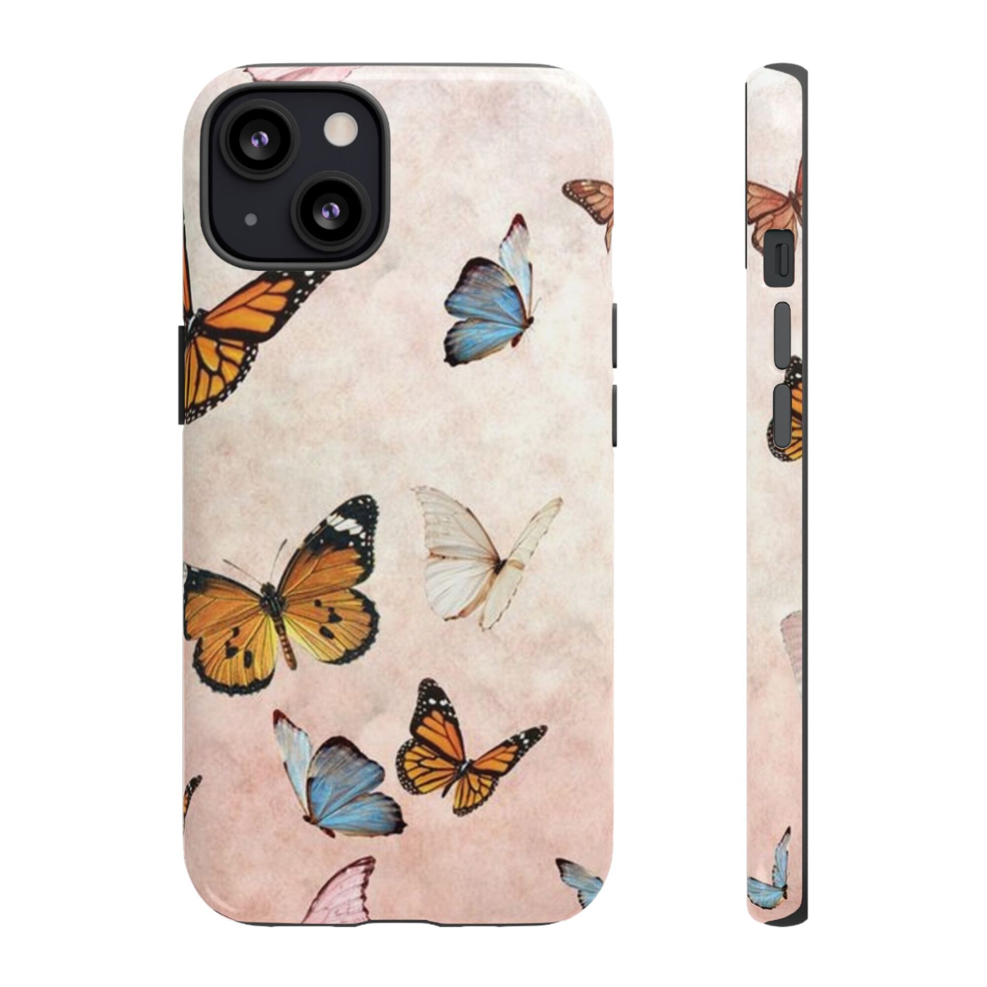Golden Palmela Winged Wonders Butterfly Tough Phone Case, iphone 13, iphone 13 Mini, iphone 13 Pro, iphone 13 Pro Max