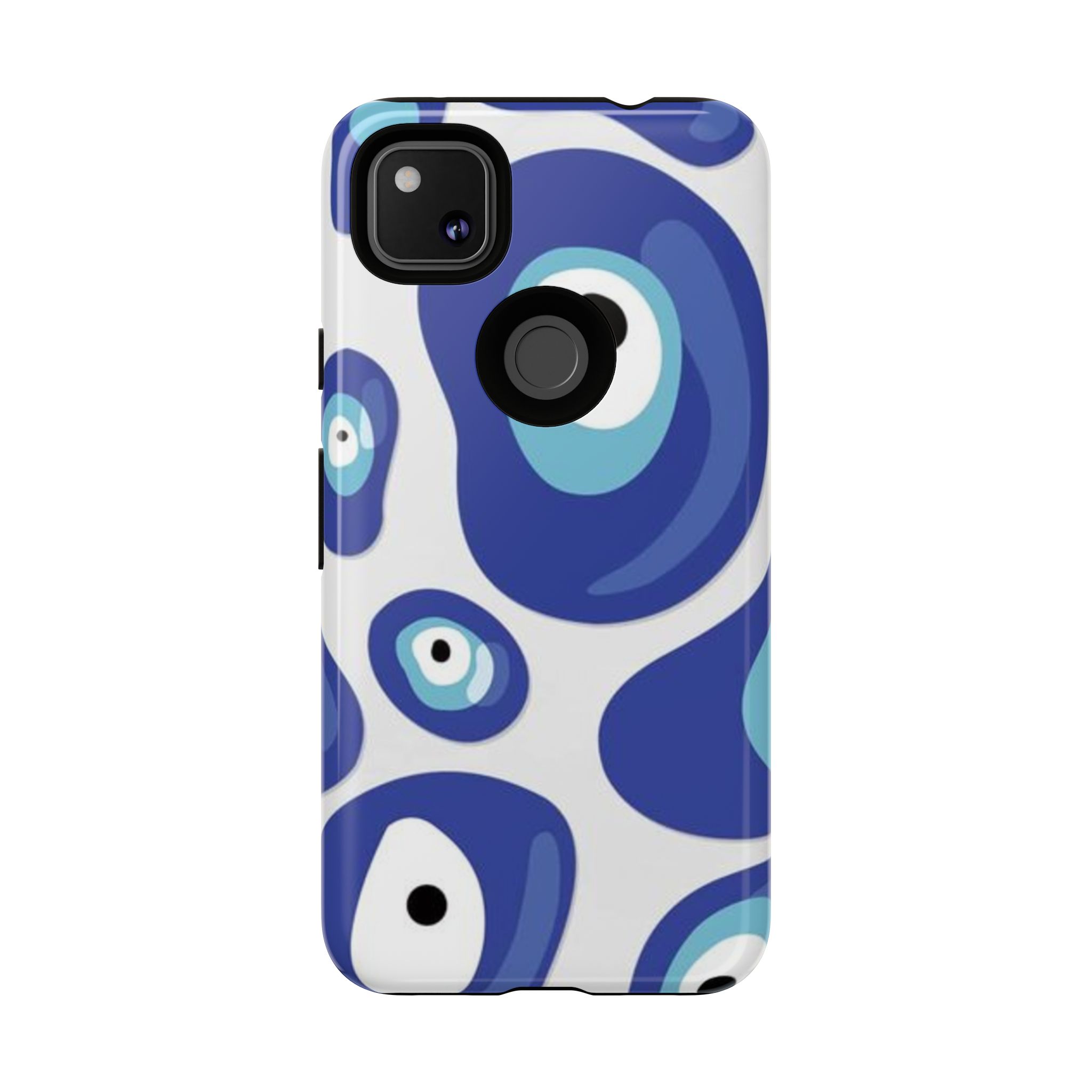 Golden Palmela Abstract Eye Collage Tough Case, Google Pixel 4a 5G, Google Pixel 4a, Google Pixel 4 XL