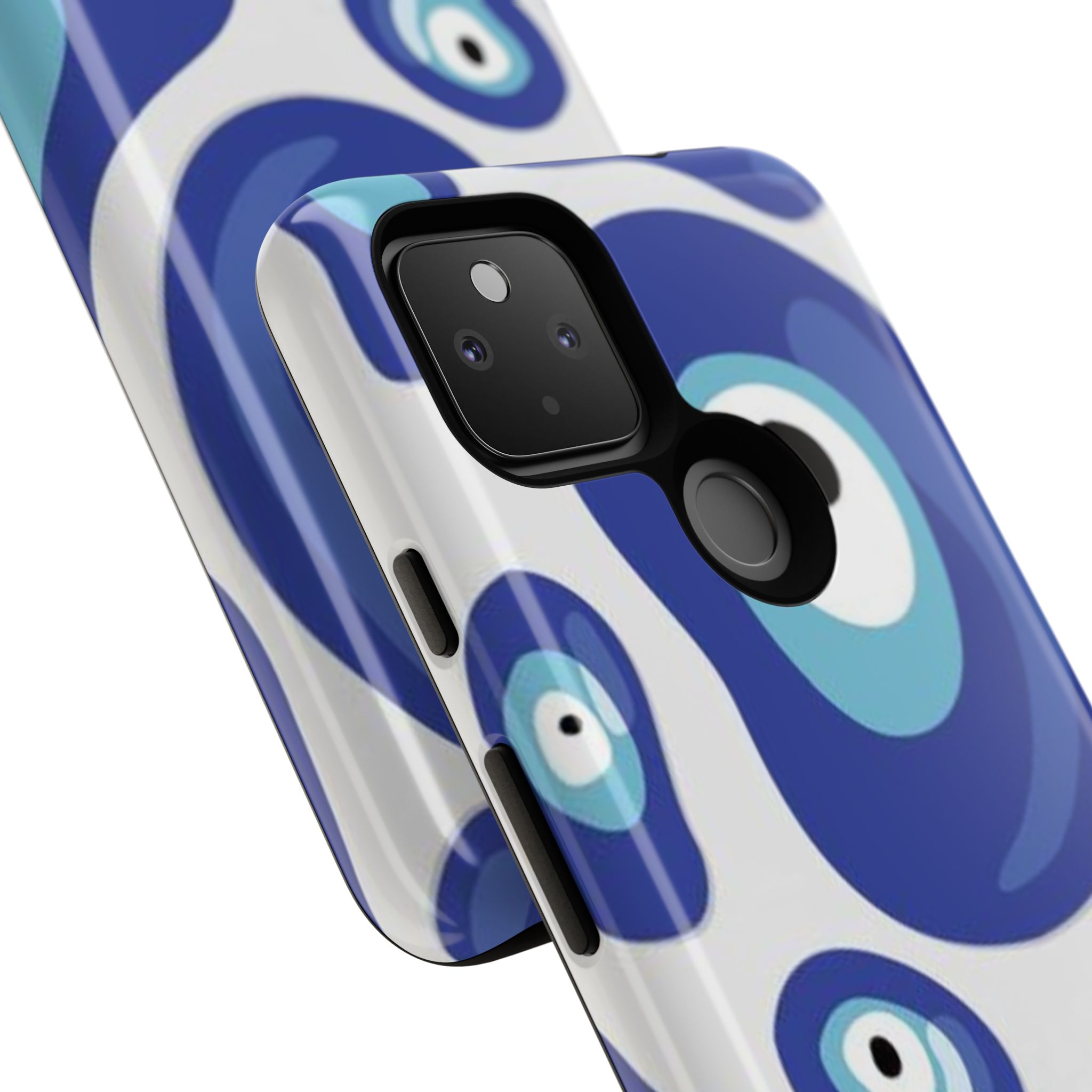 Golden Palmela Abstract Eye Collage Tough Case, Google Pixel 4a 5G, Google Pixel 4a, Google Pixel 4 XL