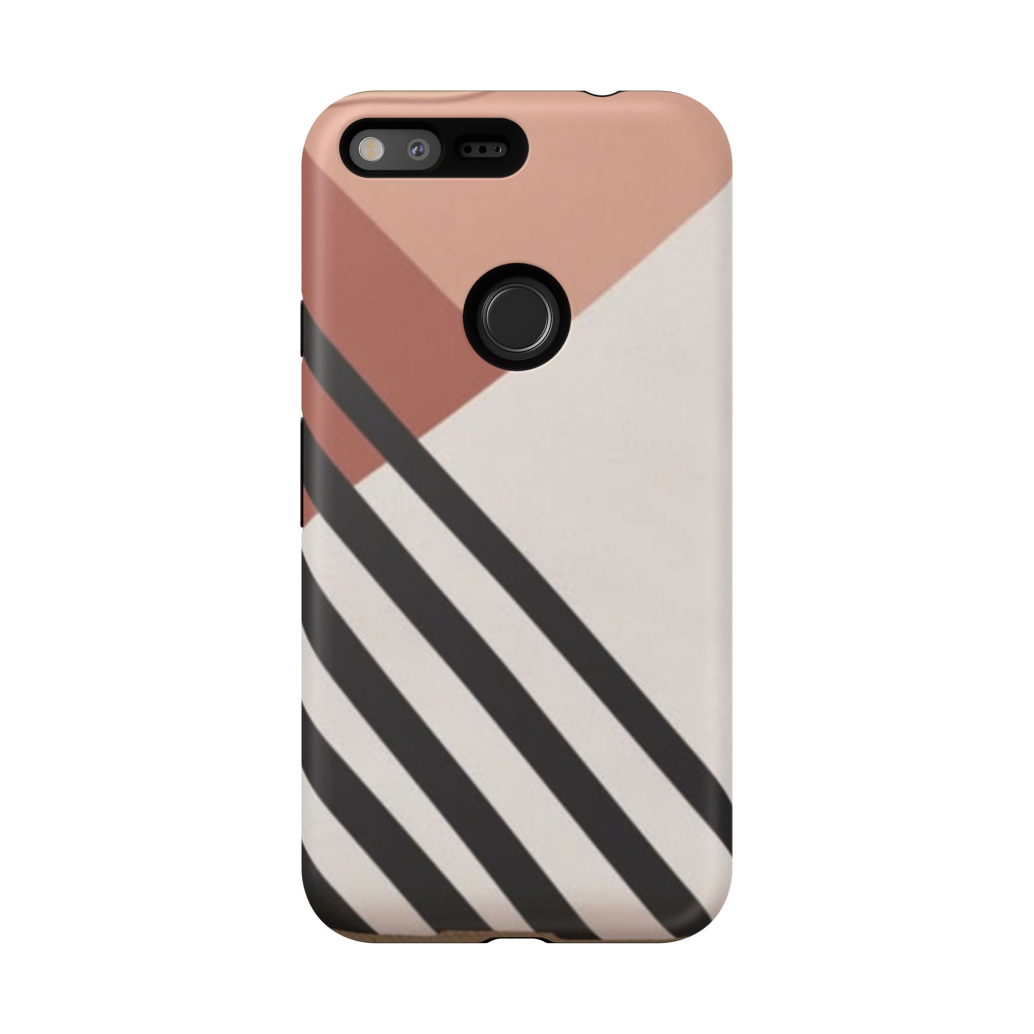 Golden Palmela Modern Art Tough Case for Google Pixel 2, Google Pixel 2XL, Google Pixel, Google Pixel XL