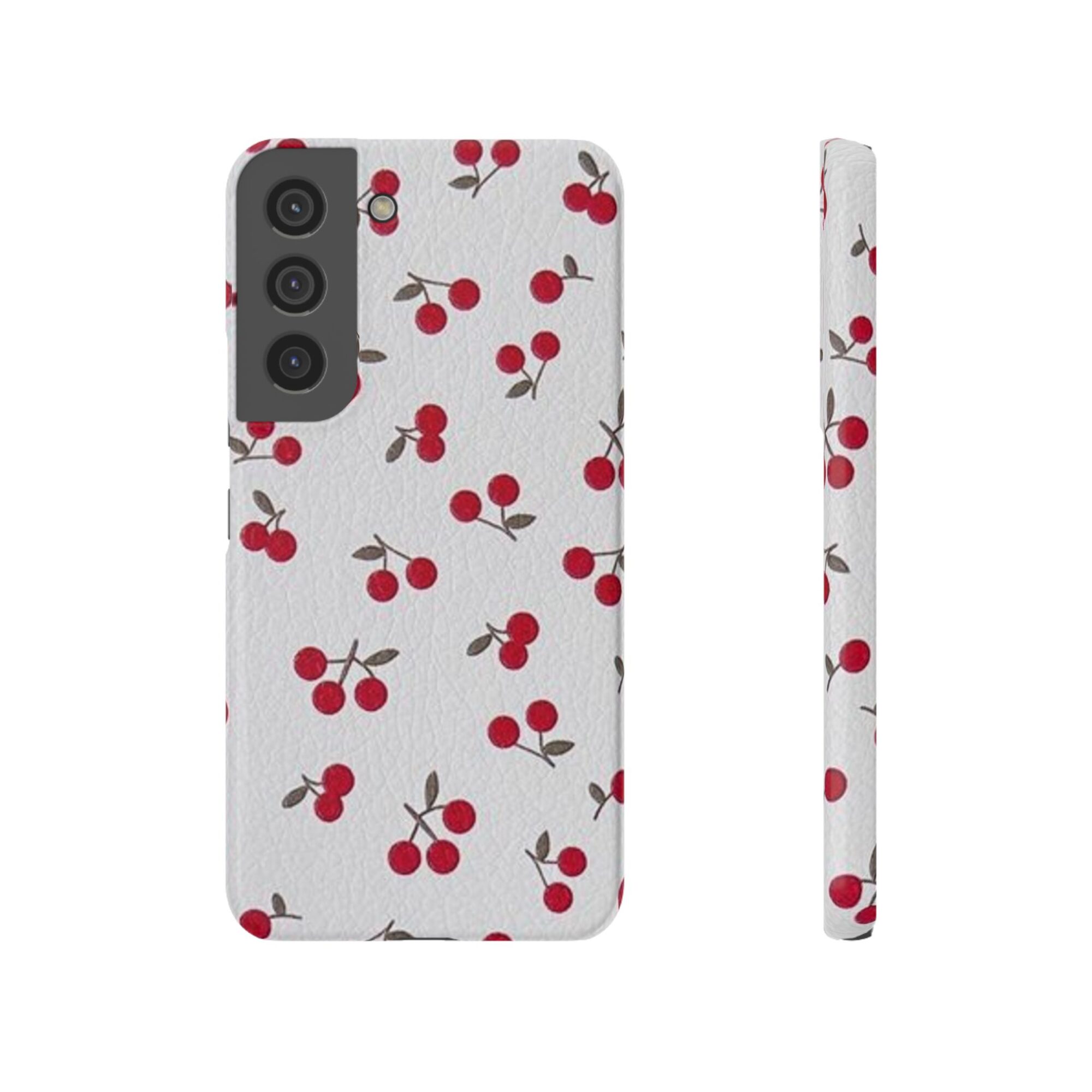 Golden Palmela Phone Case Cherry Sprinkles Slim Cases, Samsung Galaxy S22, Samsung Galaxy S22 Plus, Samsung Galaxy S22 Ultra