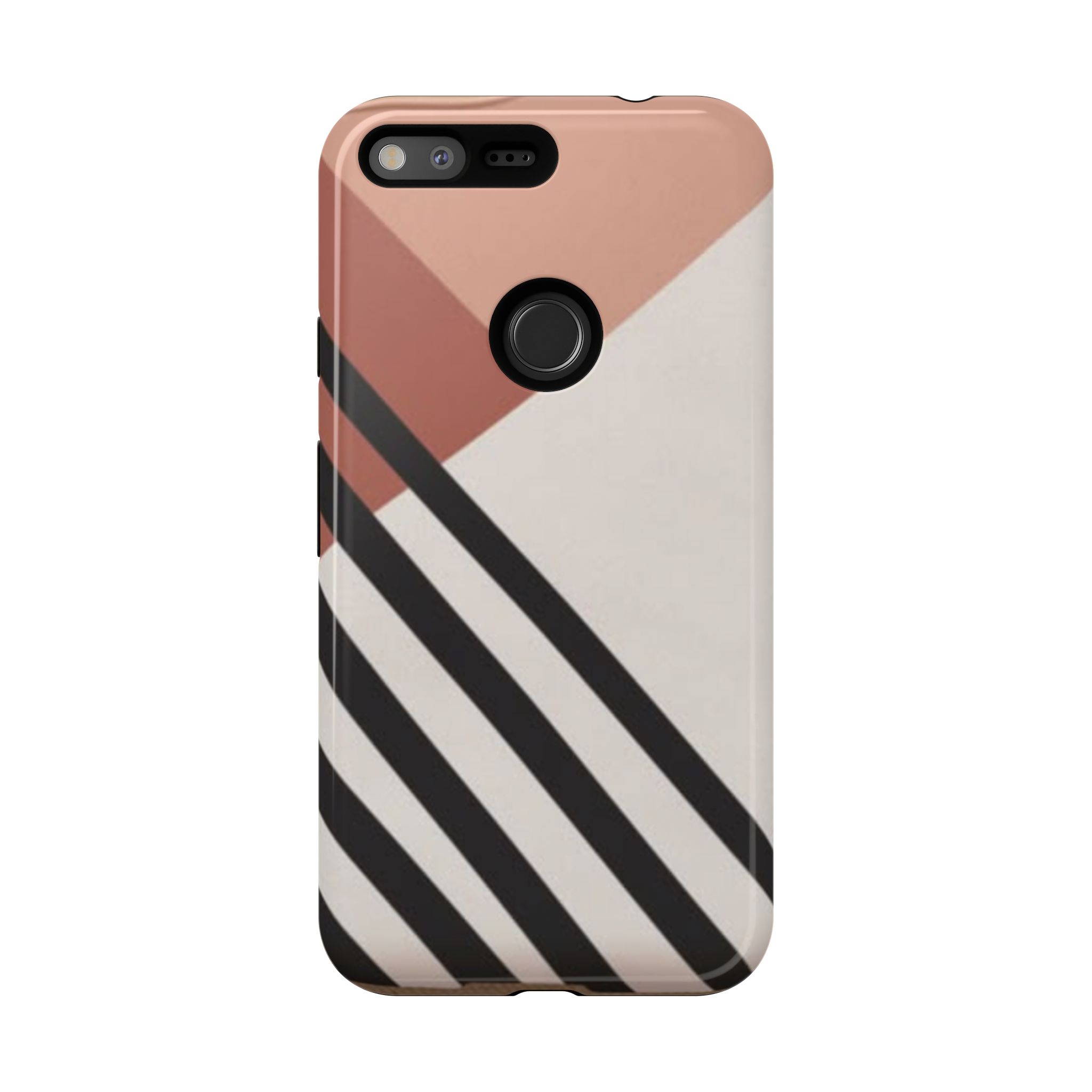 Golden Palmela Modern Art Tough Case for Google Pixel 2, Google Pixel 2XL, Google Pixel, Google Pixel XL