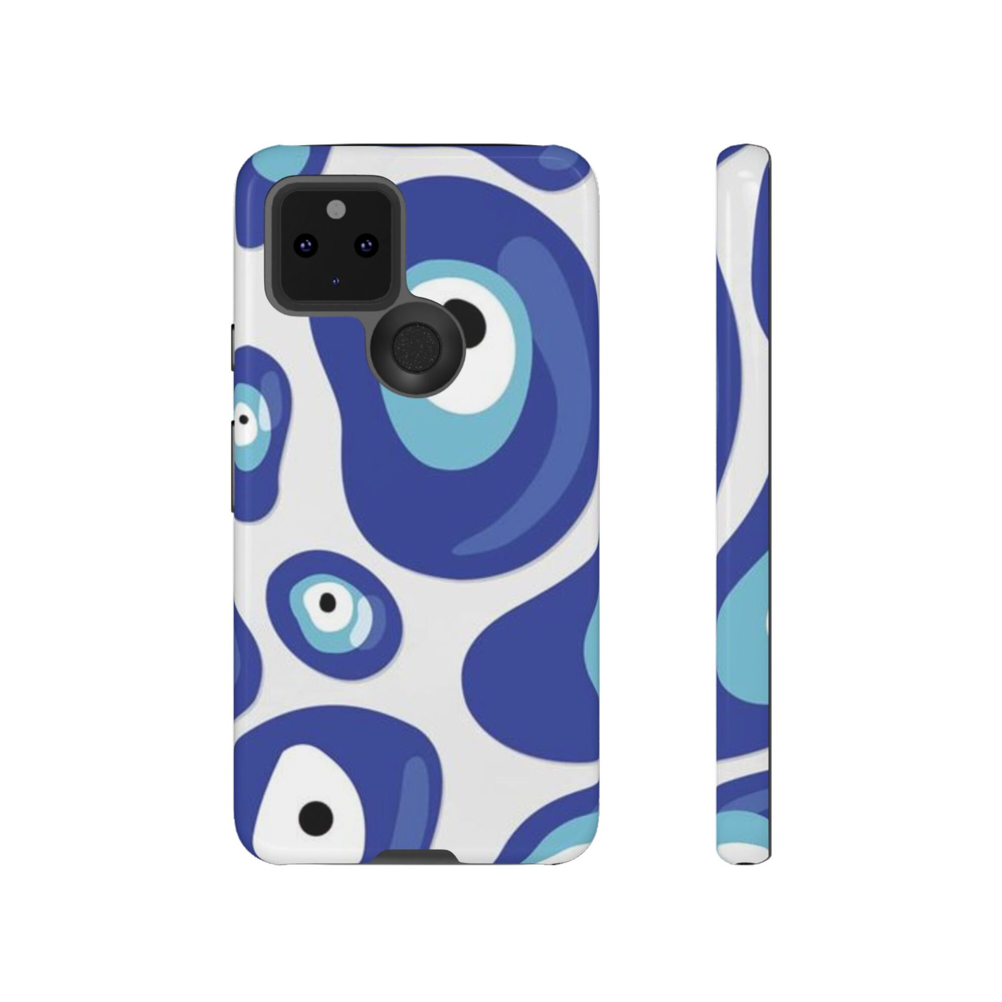 Golden Palmela Abstract Eye Collage Tough Case, Google Pixel 5 5G, Google Pixel 6, Google Pixel 6 Pro