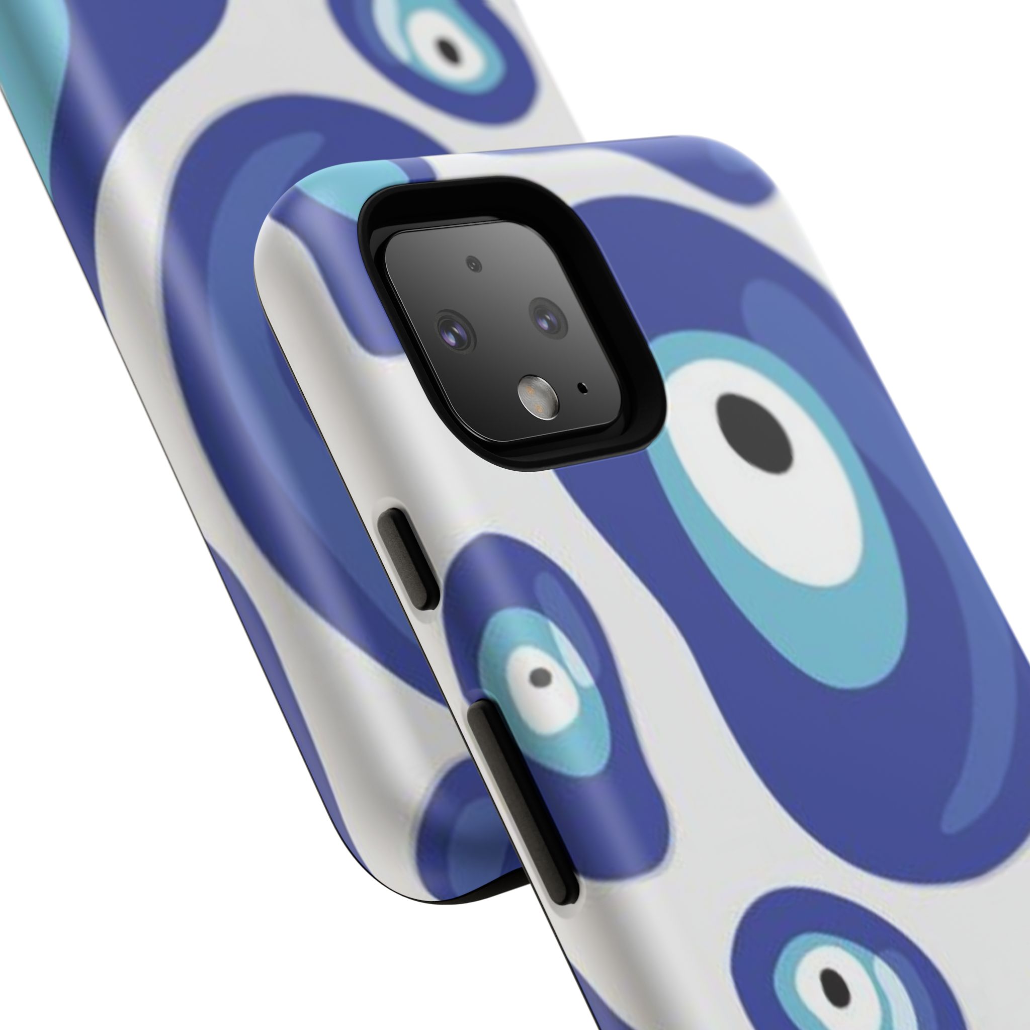 Golden Palmela Abstract Eye Collage Tough Case, Google Pixel 4a 5G, Google Pixel 4a, Google Pixel 4 XL