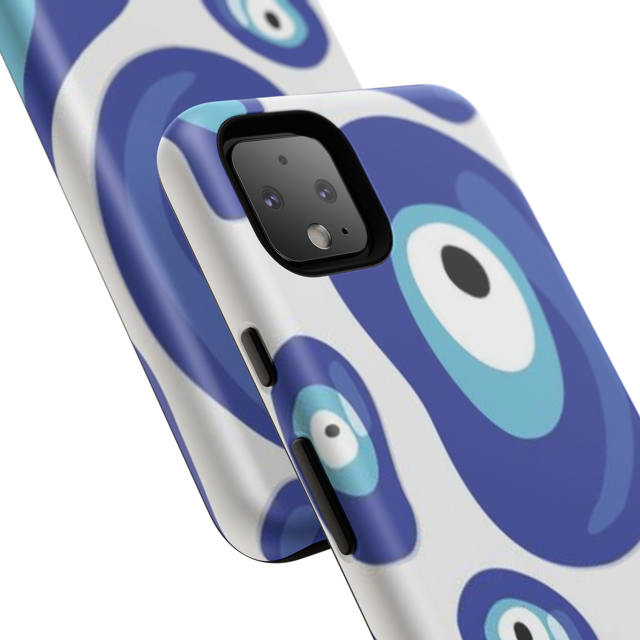 Golden Palmela Abstract Eye Collage Tough Case, Google Pixel 4a 5G, Google Pixel 4a, Google Pixel 4 XL